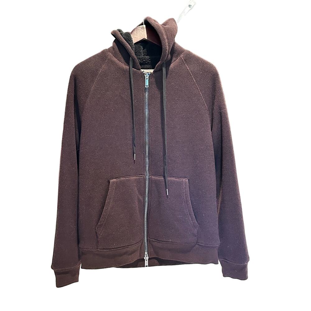 Industry Republic Clothing.  Bordeaux men's size medium zip up hoodie.  NWT